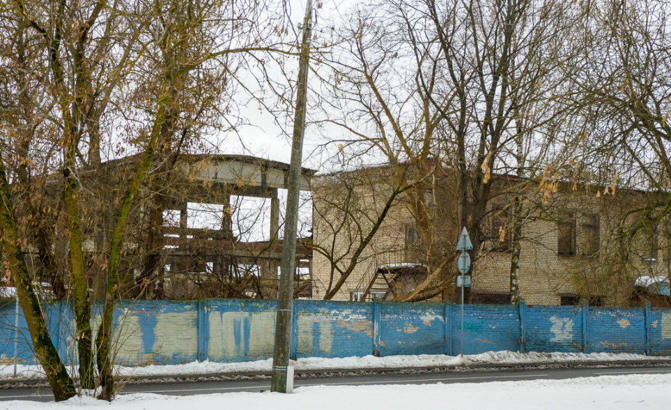 Строительство дома Захарова и Андреевской